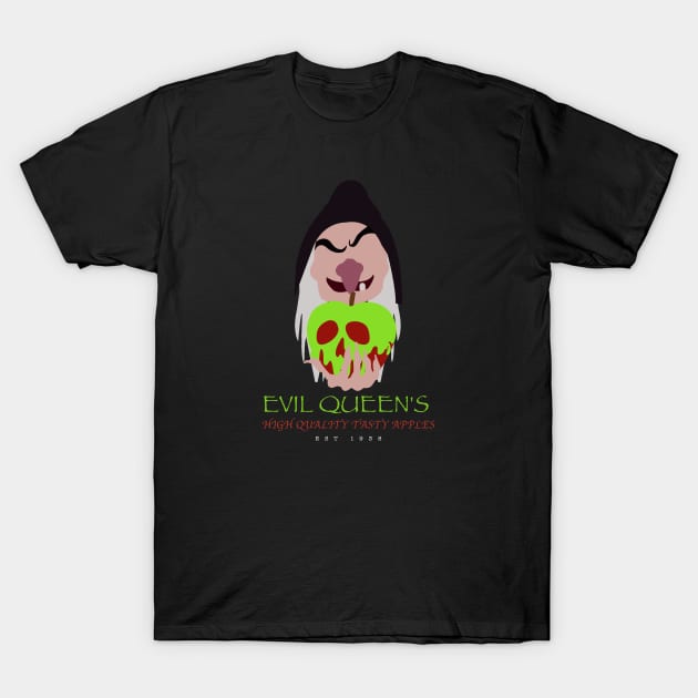 Evil Queen's Posioned Apples T-Shirt by LuisP96